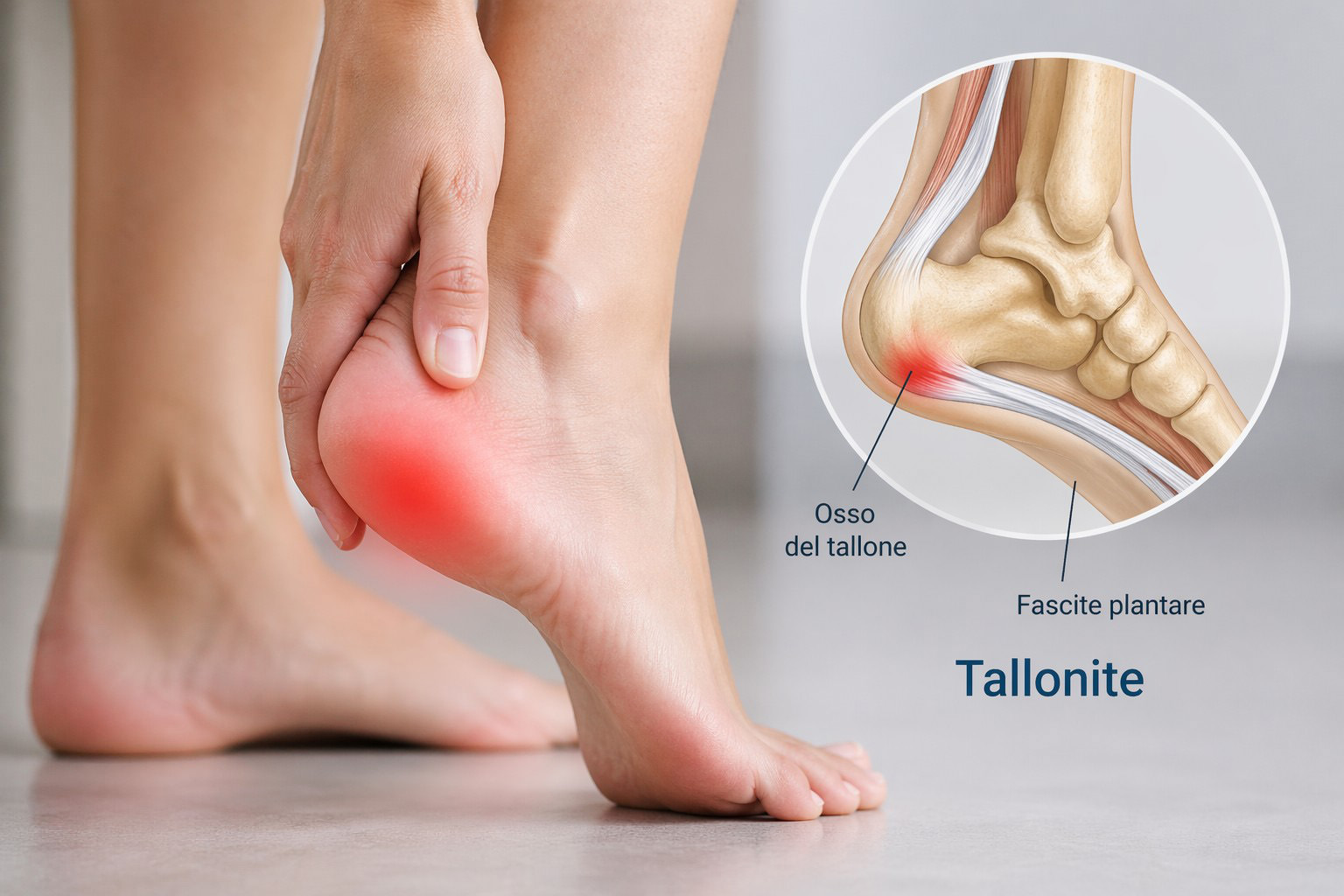 Tallonite e dolore al tallone